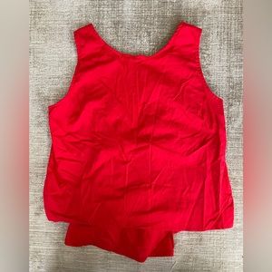 Handmade Italian Sleeveless Blouse